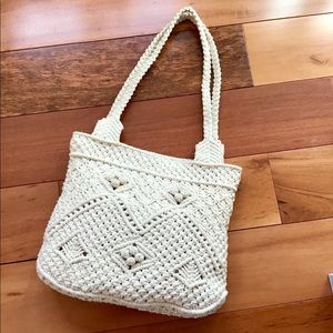 Boho Macrame Purse